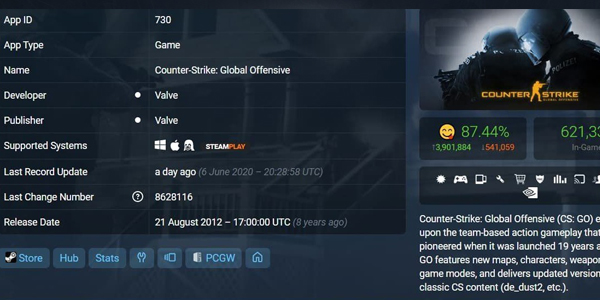 《CSGO》启动器已变成蒸汽平台定制版，独立于全球区