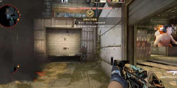 CSGO QUQU连续五杀，敌人瞬间傻眼了，队友躺赢直接笑翻天！